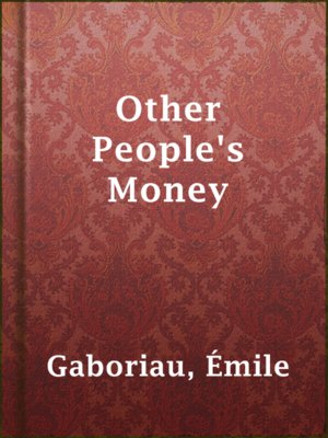 cover image of Other People's Money